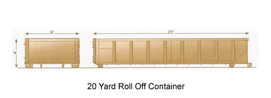 20 Yard Dumpster