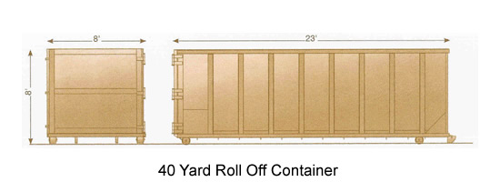 40 Yard Dumpster